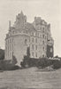 MAINE- ET- LOIRE. Brissac. Chateau 1895 old antique vintage print picture