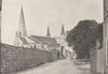 HAUTE- LOIRE. Le Puy- Notre- Dame. Église 1895 old antique print picture