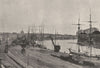 LOIRE- ATLANTIQUE. Nantes. Fosse 1895 old vintage print picture