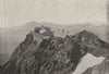 HAUTES- PYRÉNÉES. Observatoire du Pic Du Midi 1895 old antique print picture