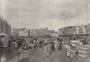 PAS- DE- CALAIS. Arras. Grande place 1895 old antique vintage print picture