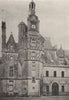 YVELINES. Montigny. Tourelle de L'Escalier 1895 old antique print picture