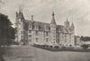 NIÈVRE. Nevers. Palais Ducal 1895 old antique vintage print picture