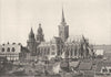 EURE. Evreux. Cathédrale 1895 old antique vintage print picture