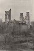 SEINE- MARITIME. Jumièges. Abbaye 1895 old antique vintage print picture