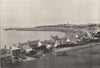 MANCHE. Granville. de Mer 1895 old antique vintage print picture