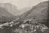 AVEYRON. Peyraleau- le- Rosier 1895 old antique vintage print picture