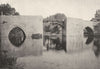 DEUX- SÈVRES. Thouars. Pont sur Sèvre 1895 old antique vintage print picture
