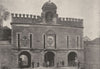 NORD. Lille. Porte de Roubaix 1895 old antique vintage print picture