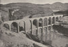 AIN. Pont Viaduc de Scize- Bolozon 1895 old antique vintage print picture