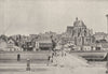 MAYENNE. Une Rue 1895 old antique vintage print picture