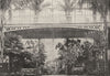 PARIS. Jardin D'Acclimatation. Palmarium 1895 old antique print picture