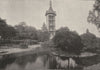 PARIS. Jardin D'Acclimatation. Colombier 1895 old antique print picture