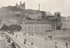 RHÔNE. Lyon. Pont Tilsitt 1895 old antique vintage print picture