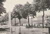 RHÔNE. Lyon. Place Bellecour 1895 old antique vintage print picture