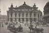 PARIS. Opéra. Extérieur 1895 old antique vintage print picture