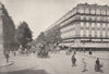 PARIS. Boulevard des Capucines 1895 old antique vintage print picture