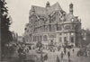 PARIS. St- Eustache 1895 old antique vintage print picture