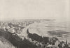 SEINE- MARITIME. Le Havre. générale prise de Ste- Adresse 1895 old print