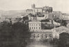 RHÔNE. Viviers- sur- Rhone. Cathédrale Evêché 1895 old antique print picture