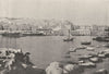 ALGERIA. Algiers (Alger) . Entrée du port 1895 old antique print picture