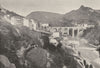 FRANCE. St- Claude. Pain de Sucre Pont Pierre 1895 old antique print picture