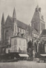 FRANCE. Falaise. Eglise de Trinité 1895 old antique vintage print picture
