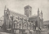 CALVADOS. Vire. Eglise 1895 old antique vintage print picture