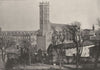 ARIÈGE. Pamiers 1895 old antique vintage print picture