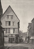 EURE. Bernay. Maisons en Bois 1895 old antique vintage print picture