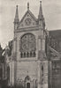 SAVOIE. Seez Cathédrale 1895 old antique vintage print picture