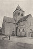 ORNE. Domfront. Eglise 1895 old antique vintage print picture