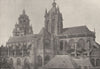 ORNE. Argentan. Eglise St- Germain 1895 old antique vintage print picture