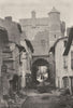 DEUX- SÈVRES. Parthenay. Porte St- Jacques 1895 old antique print picture