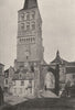 NIÈVRE. Charite- sur- Loire. Ancienne Abbaye 1895 old antique print picture