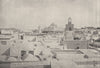 TUNISIA. Tunis. Mosquée Sidi Mahrez 1895 old antique vintage print picture