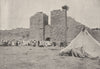 TUNISIA. Tebessa. Porte de Salomon 1895 old antique vintage print picture