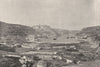 CORSE (CORSICA) - DU- SUD. Bonifacio. Basse Ville 1895 old antique print