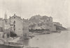 FRANCE. Calvi 1895 old antique vintage print picture