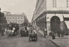 PARIS. rue de Rivoli 1895 old antique vintage print picture