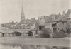 LOT- ET- GARONNE. Argenton 1895 old antique vintage print picture