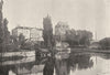 INDRE. Chateauroux. Préfecture Chateau Raoul 1895 old antique print picture