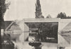 MAINE- ET- LOIRE. St- Lambert- du- Lattay. Pont Vesigon 1895 old antique print