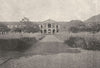 REUNION ISLAND. St- denis, Caserne de L'Infanterie Marine 1895 old print