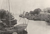 FRENCH GUIANA. Cayenne. Chaussée Sartines 1895 old antique print picture