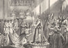 FRANCE. Couronnement De Napoléon 2 Décembre 1804 1835 old antique print
