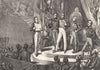 FRANCE. Serment de Louis- Philippe 9 Aout 1830 1835 old antique print picture