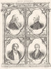 FRANCE. Malesherbes; Oberlin; La Rochefoucauld Liancourt; Doudeauville 1835