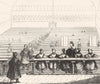 FRANCE. Ecole dénseignement mutuel 1835 old antique vintage print picture