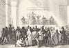 FRANCE. Tirage de la Loterie 1835 old antique vintage print picture